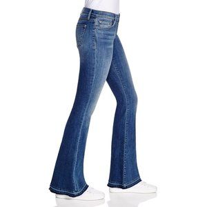 J Brand Low Rise Sneaker Flare Jeans In 